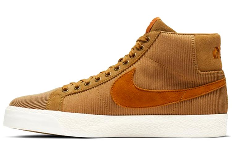 Кеды унисекс Nike Blazer Mid SB Oski, tan-orange