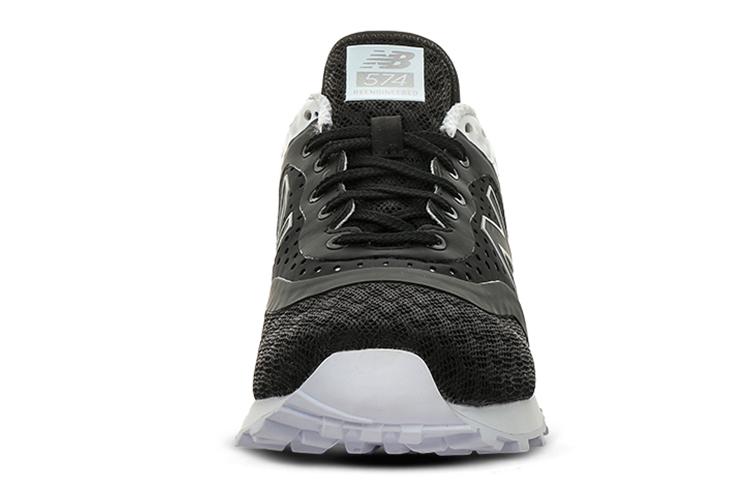 Кроссовки унисекс New Balance 574 Re Engineered черные, 41.5 EU