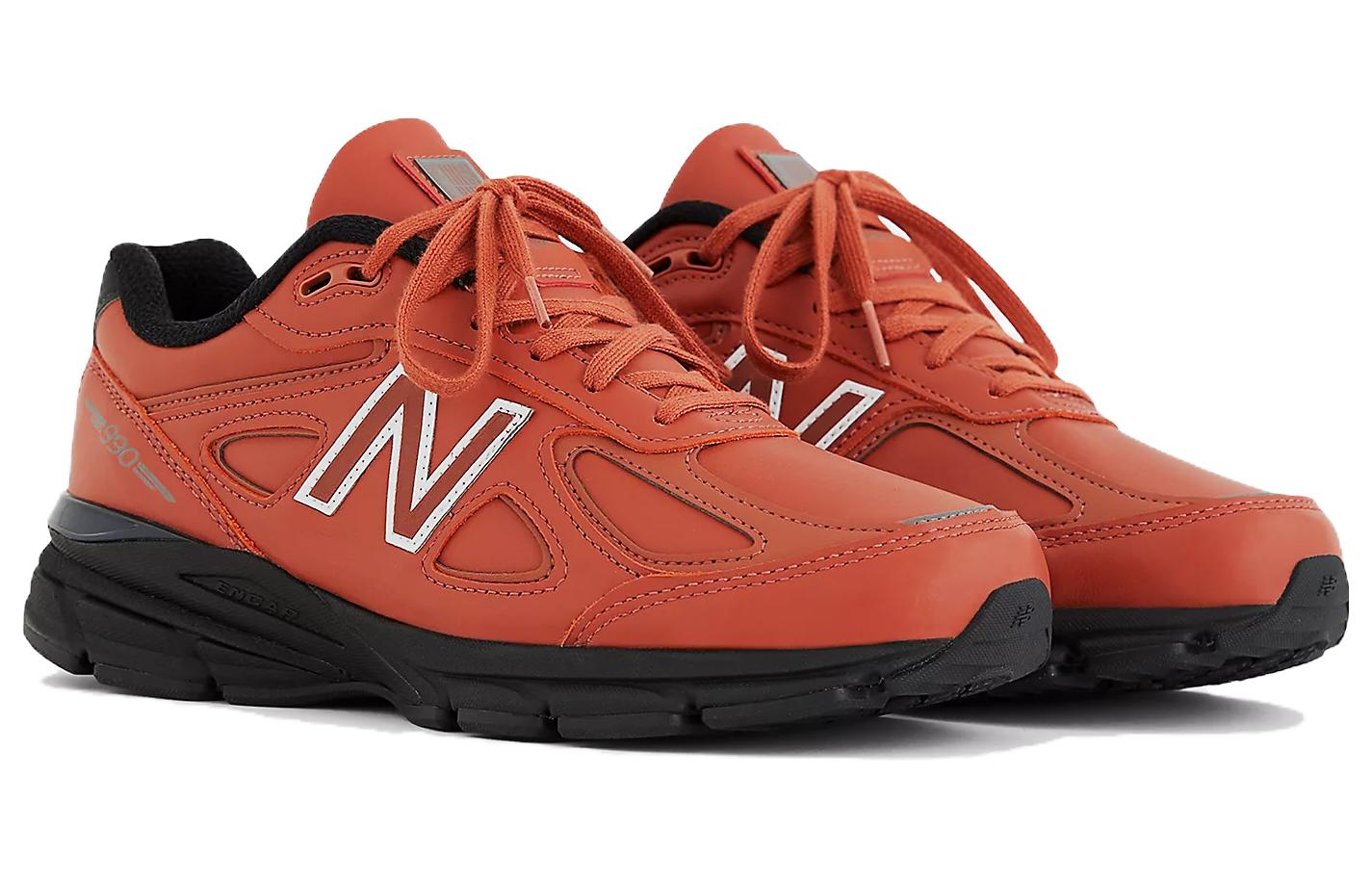 Кроссовки мужские New Balance 990v4 MiUSA оранжевые, 41.5 EU