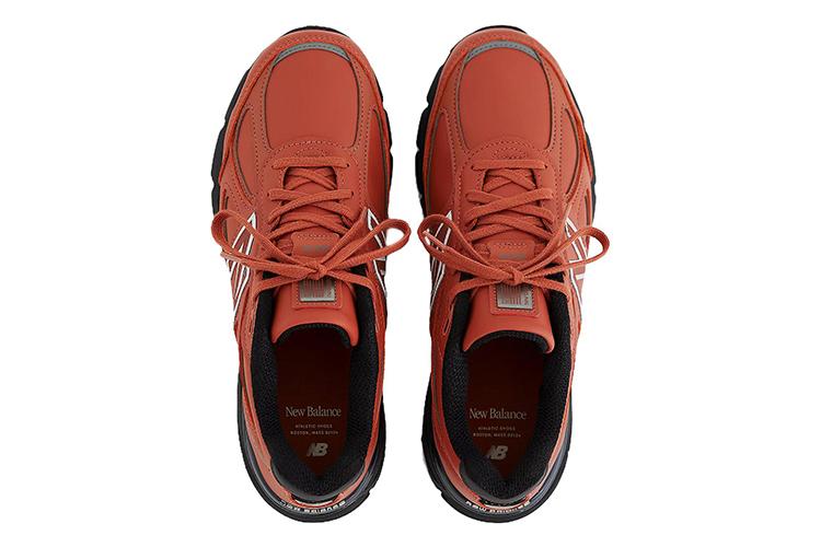 Кроссовки мужские New Balance 990v4 MiUSA оранжевые, 41.5 EU