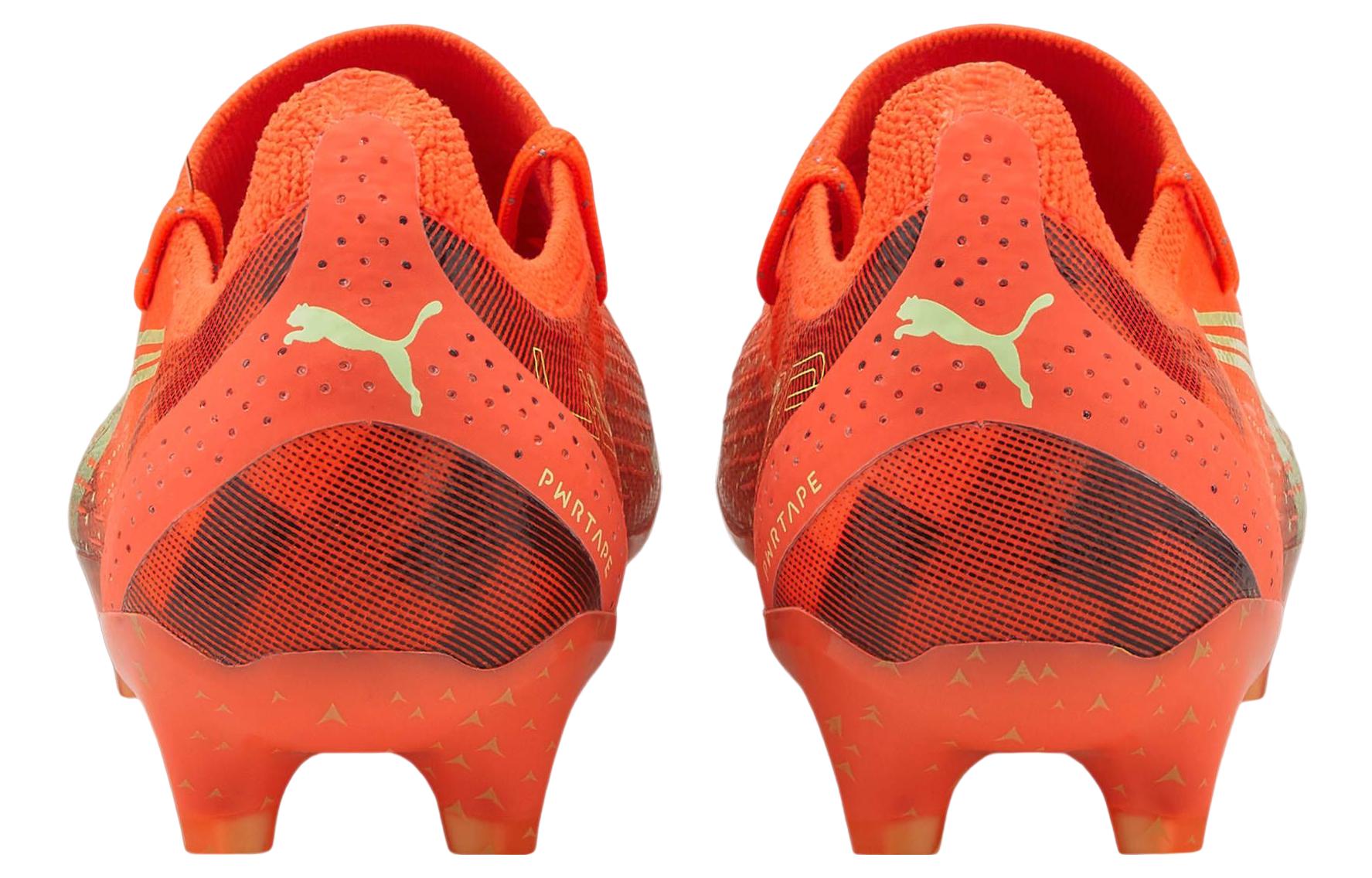 Футбольные бутсы женские PUMA Ultra Play orange gold, 38 EU