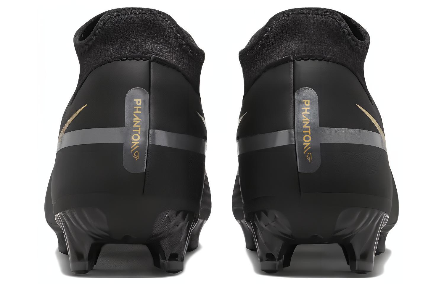 Футбольные бутсы мужские Nike Phantom GT2 Academy DF MG черные металлик, 38 EU