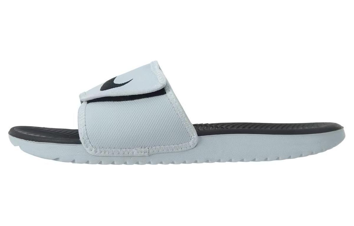 Шлепанцы унисекс Nike Kawa Adjust белые, 44 EU