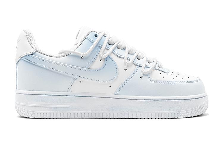 Кеды женские Nike Air Force 1 Low GS синие, 35.5 EU