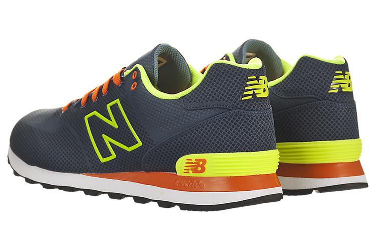 Кроссовки мужские New Balance 574 Woven Low Cut синие/желтые, 42 EU
