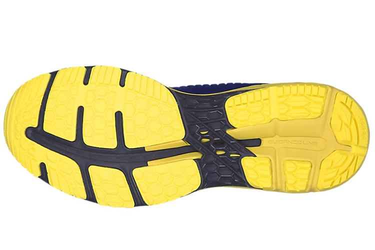 Беговые кроссовки мужские ASICS Gel Kayano 25, lemon spark, 42 EU