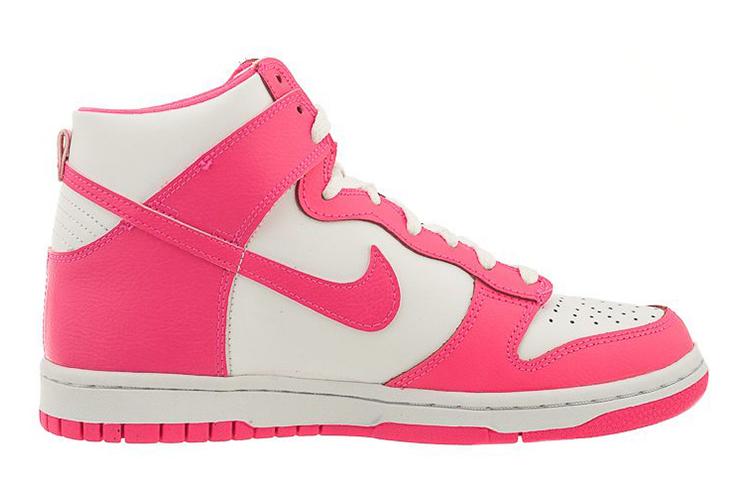 Кеды женские Nike Dunk High GS pink blue, 40 EU