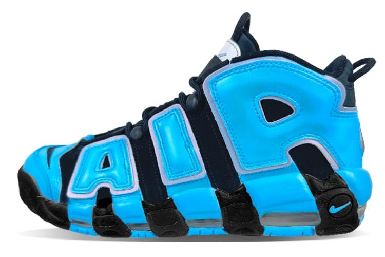 Кроссовки женские Nike Air More Uptempo Mid Top, sky blue