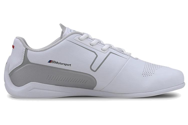 Кроссовки мужские PUMA Bmw Motorsport X Drift Cat 8 белые серебристые, 38 EU