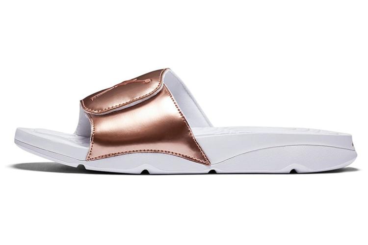 Шлепанцы унисекс Jordan Hydro Slide Retro 5 бронзовые, 44 EU