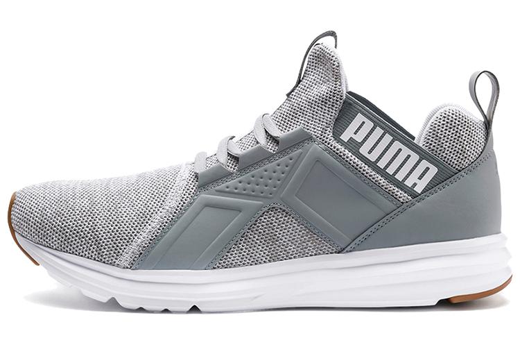Кроссовки мужские PUMA Enzo Knit серые/белые, 40.5 EU
