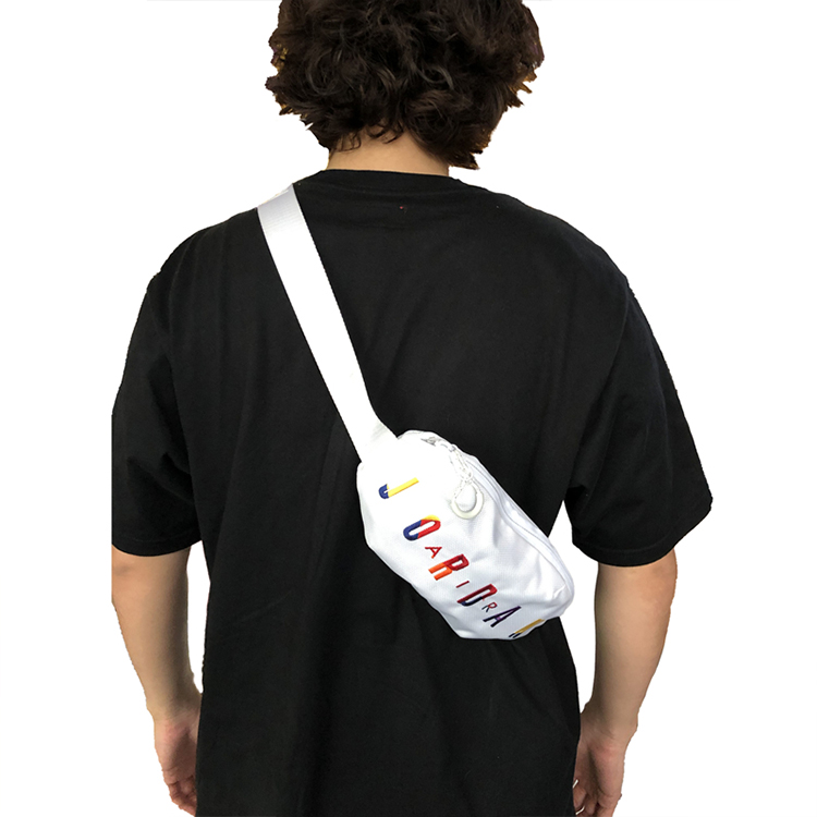 Сумка унисекс Jordan 9A0332-W4H белая, Regular