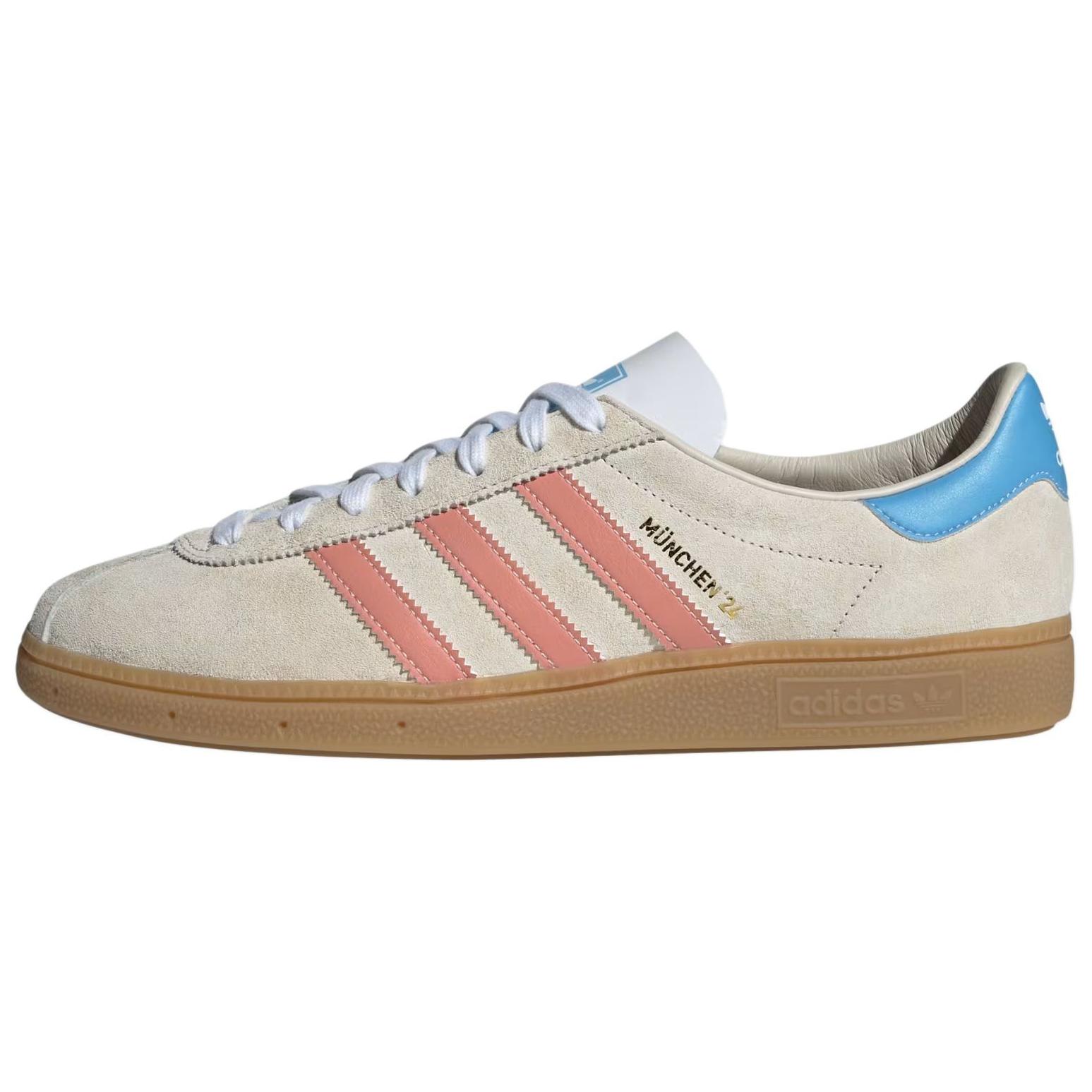 Кеды унисекс Adidas Munchen 24 Wonder beige pink, 37 1/3 EU
