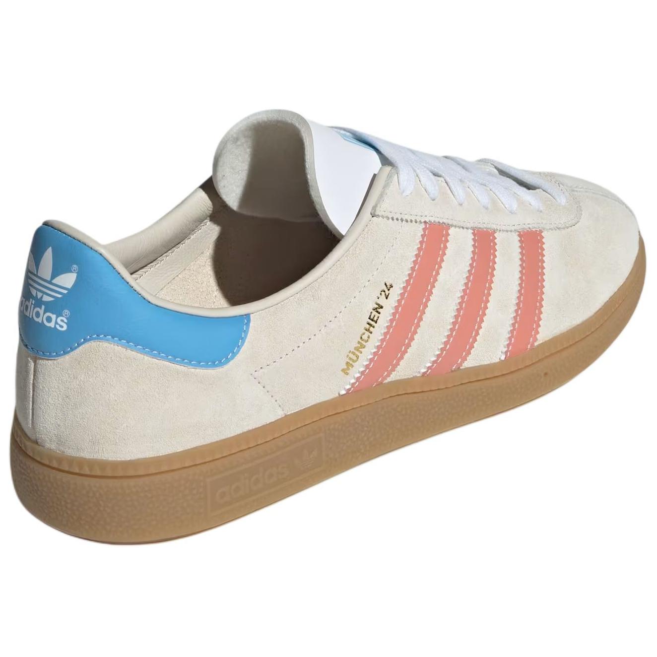 Кеды унисекс Adidas Munchen 24 Wonder beige pink, 37 1/3 EU