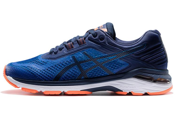 Кроссовки мужские ASICS GT 2000 6 navy orange, 41.5 EU
