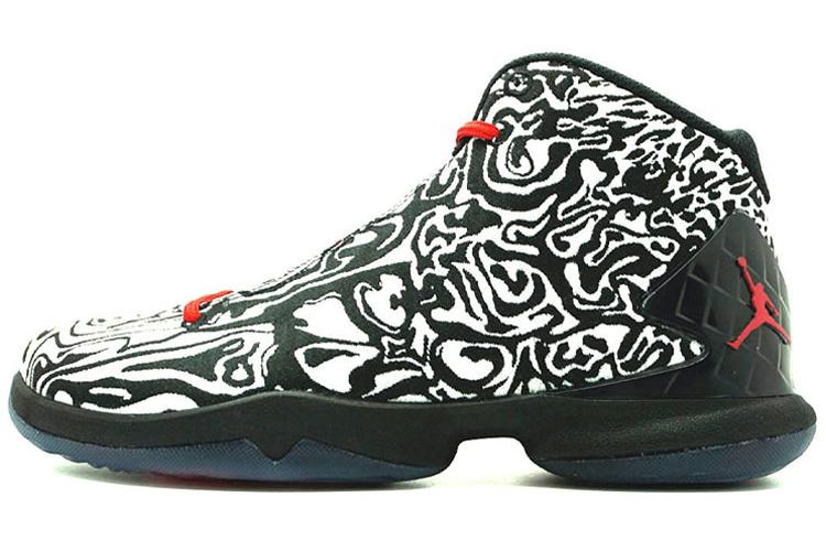 Кроссовки мужские Air Jordan Super.Fly Jcrd белые, красные