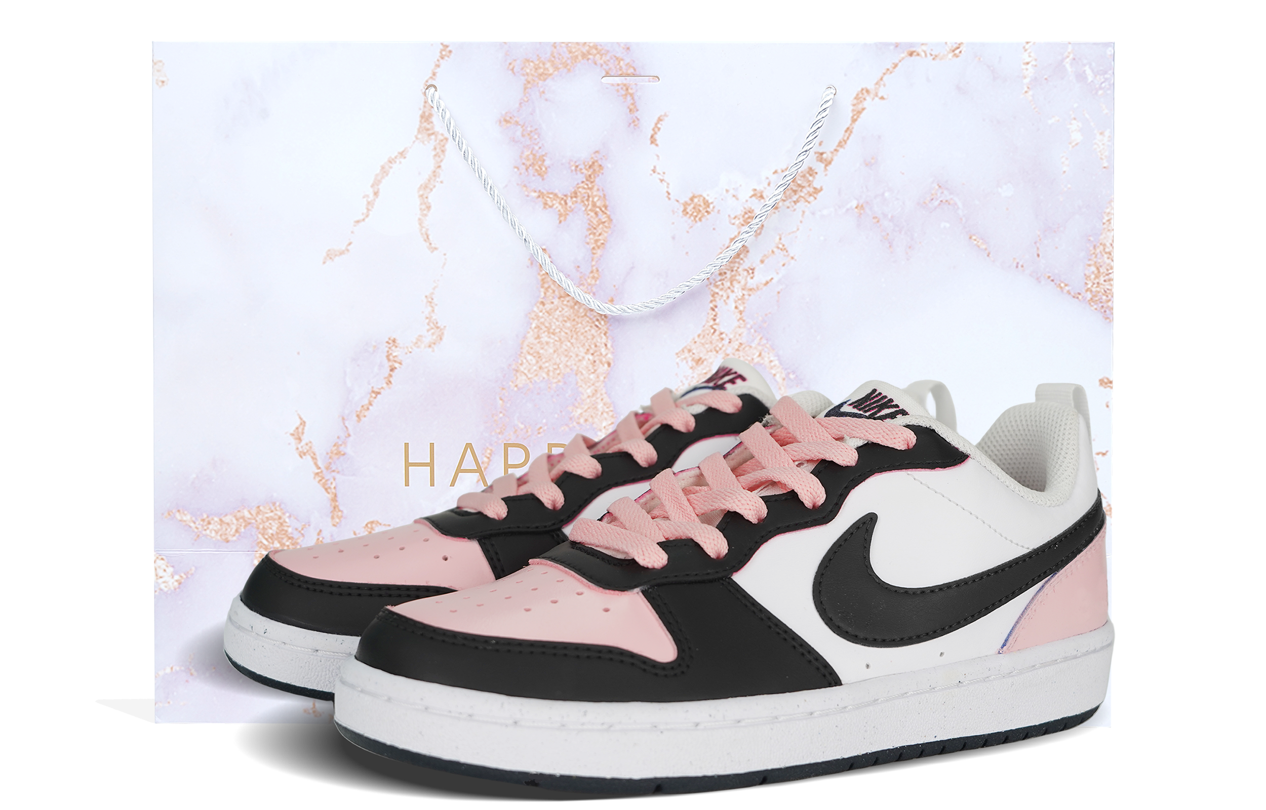 Кеды женские Nike Court Borough Low черные