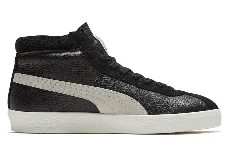 Кроссовки унисекс PUMA Basket 68 Mid черные, 38 EU