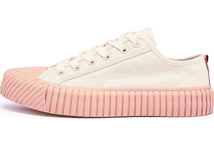 Кеды женские Kappa K0A65VS01-024 белые с розовым, 37 EU