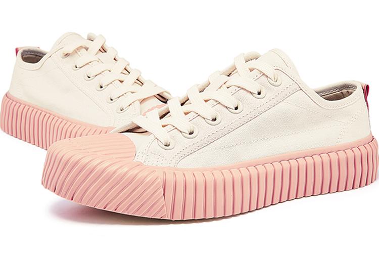 Кеды женские Kappa K0A65VS01-024 белые с розовым, 37 EU