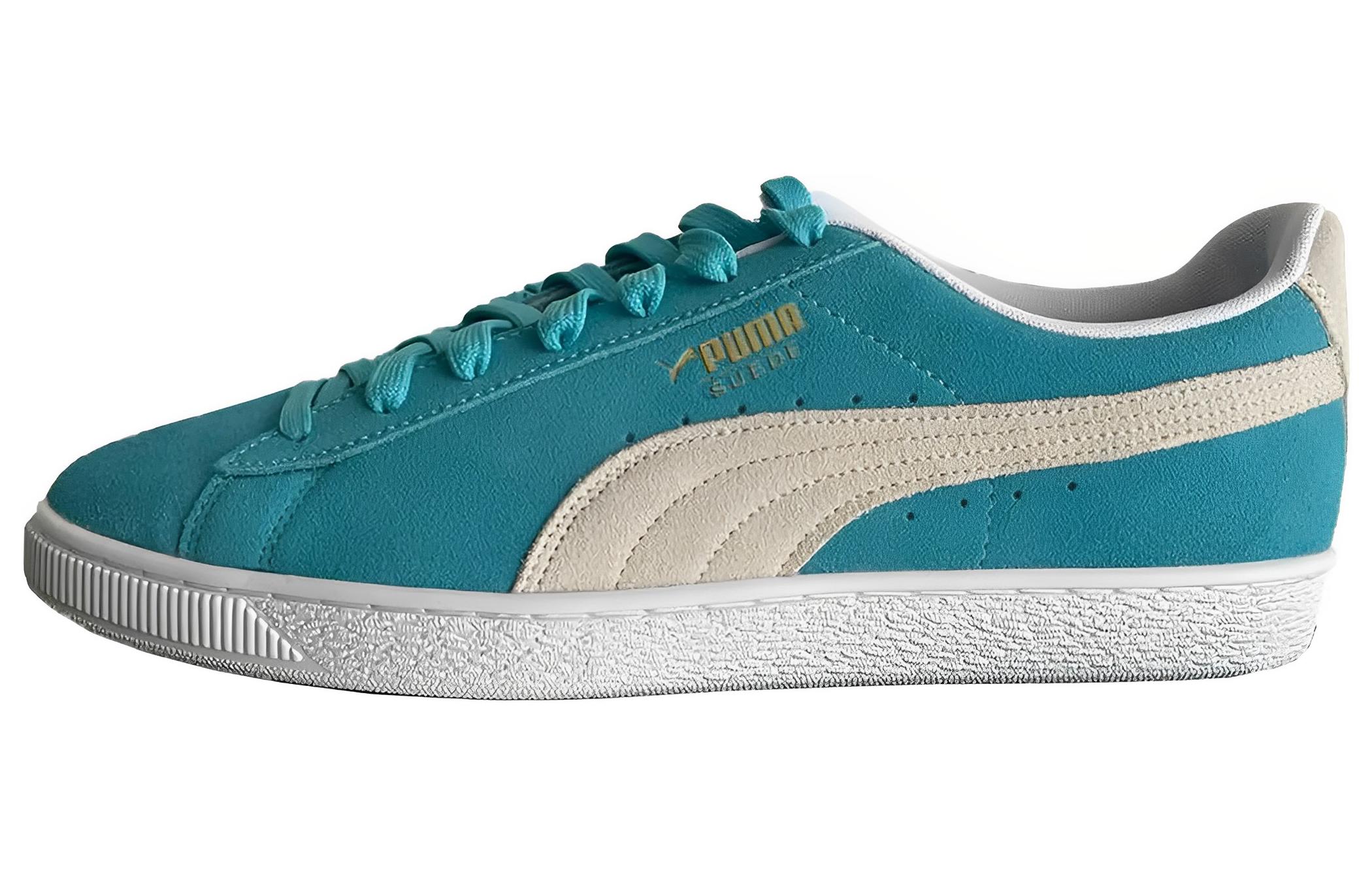 Кеды унисекс PUMA Suede Classic XXI Maersk, blue-beige, 37.5 EU