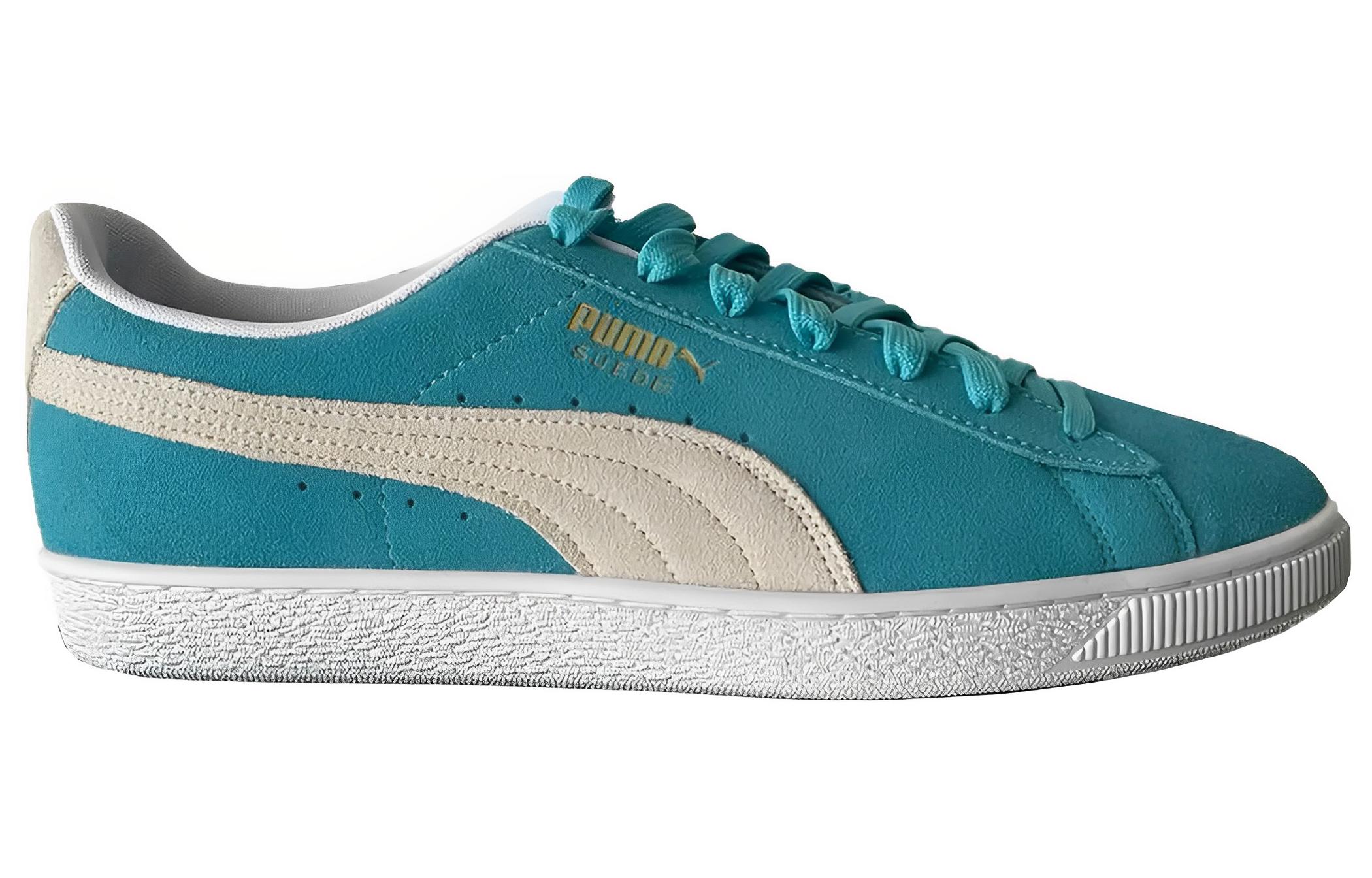 Кеды унисекс PUMA Suede Classic XXI Maersk, blue-beige, 37.5 EU