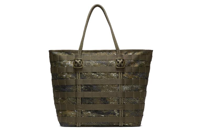 Сумка унисекс Nike BA6392-222 коричнево-зелёная