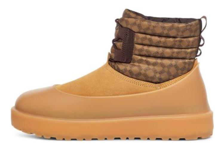 Сноубутсы мужские UGG Mini Snow Boot желтые, 40 EU