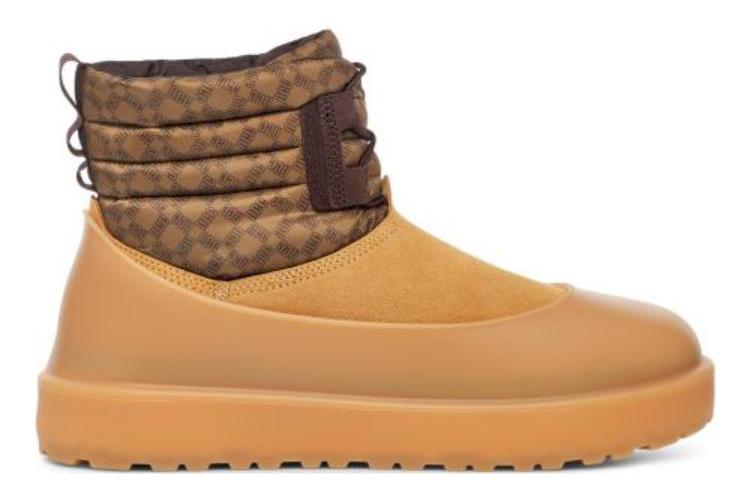 Сноубутсы мужские UGG Mini Snow Boot желтые, 40 EU