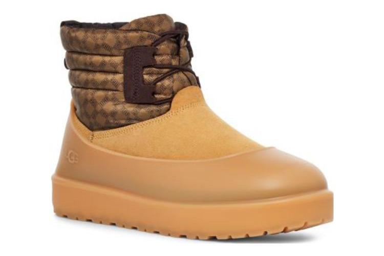 Сноубутсы мужские UGG Mini Snow Boot желтые, 40 EU