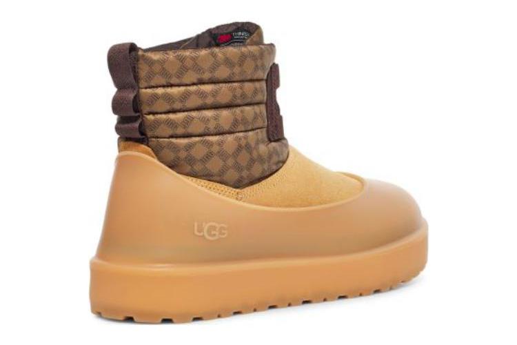 Сноубутсы мужские UGG Mini Snow Boot желтые, 40 EU
