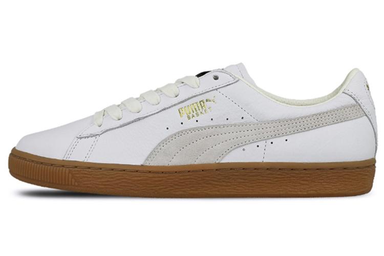 Кроссовки мужские PUMA Basket Deluxe gum/grey/white, 44 EU