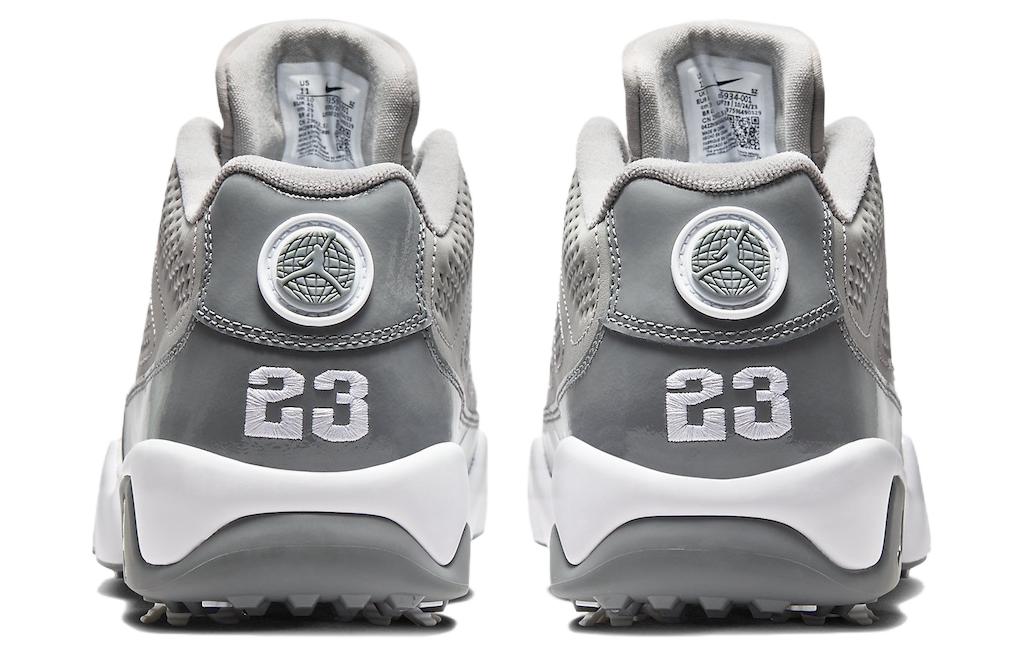 Кроссовки мужские Jordan 9 Retro Low Golf серые, 40.5 EU