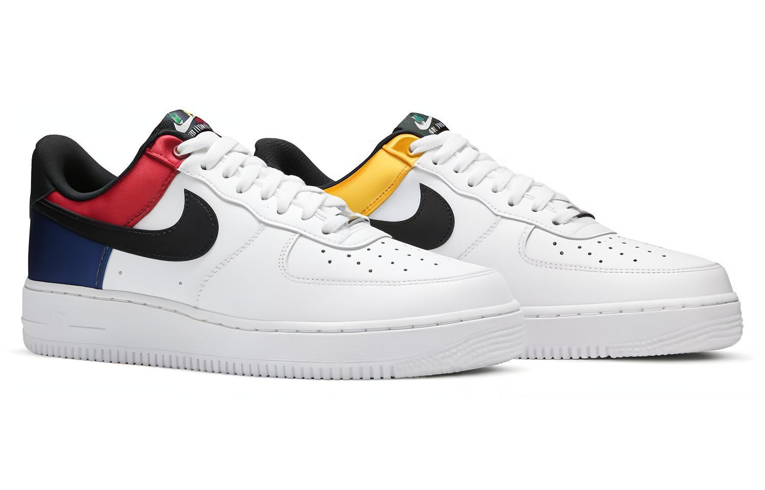Кеды мужские Nike Air Force 1 Low '07 LV8 Unite белые, красные, синие, 40.5 EU