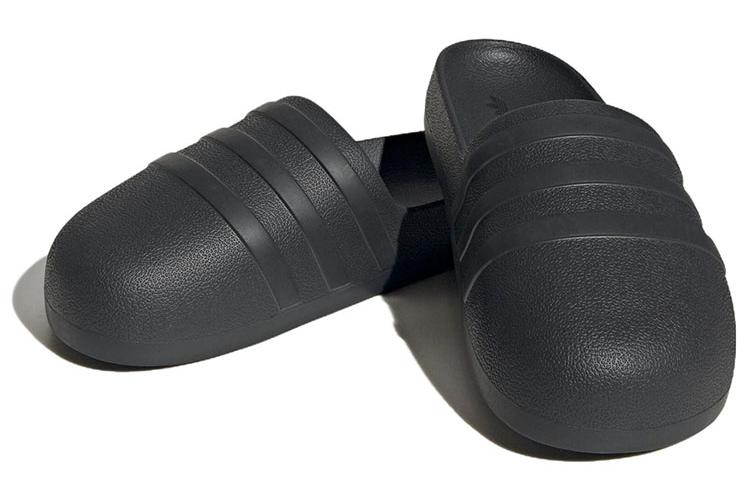 Шлепанцы унисекс Adidas AdiFOM Adilette carbon, 38 EU