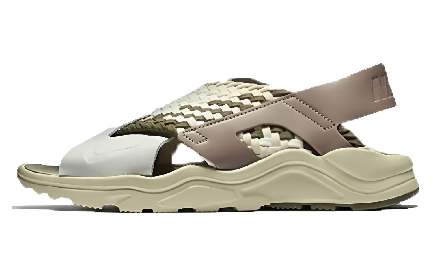 Сандалии женские Nike Air Huarache Ultra fossil sand sail, 35.5 EU
