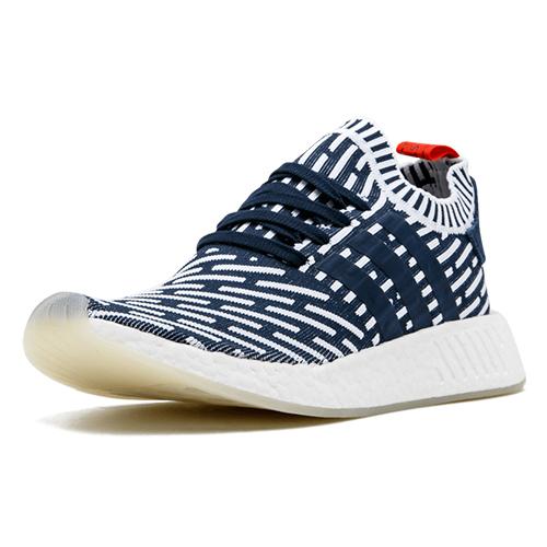 Кроссовки унисекс Adidas Nmd R2 navy white, 36 EU