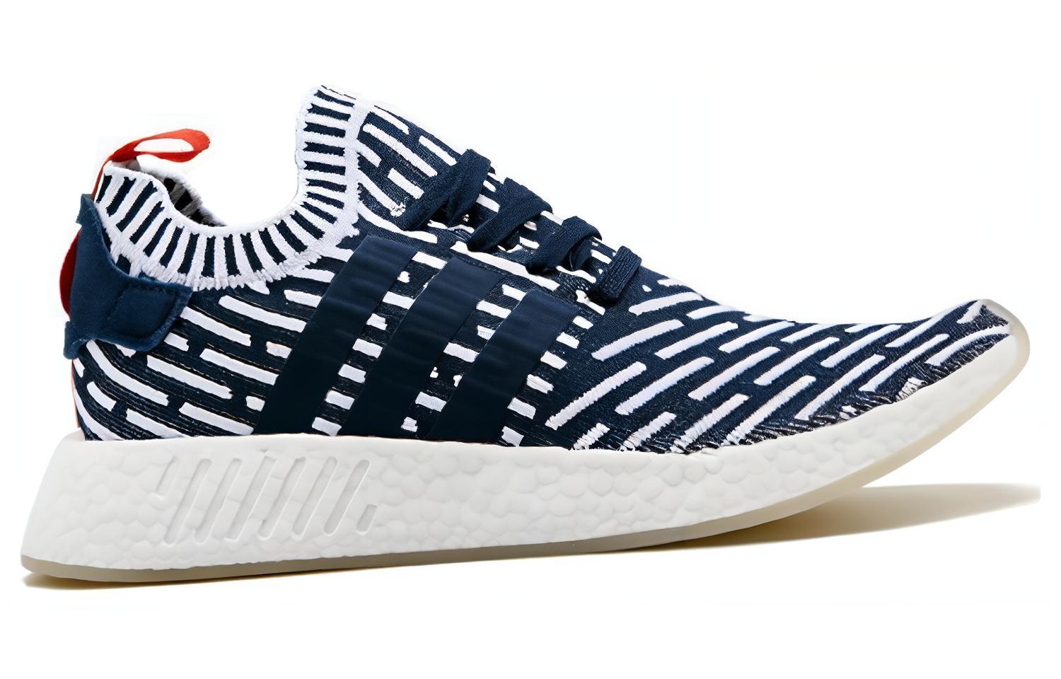 Кроссовки унисекс Adidas Nmd R2 navy white, 36 EU