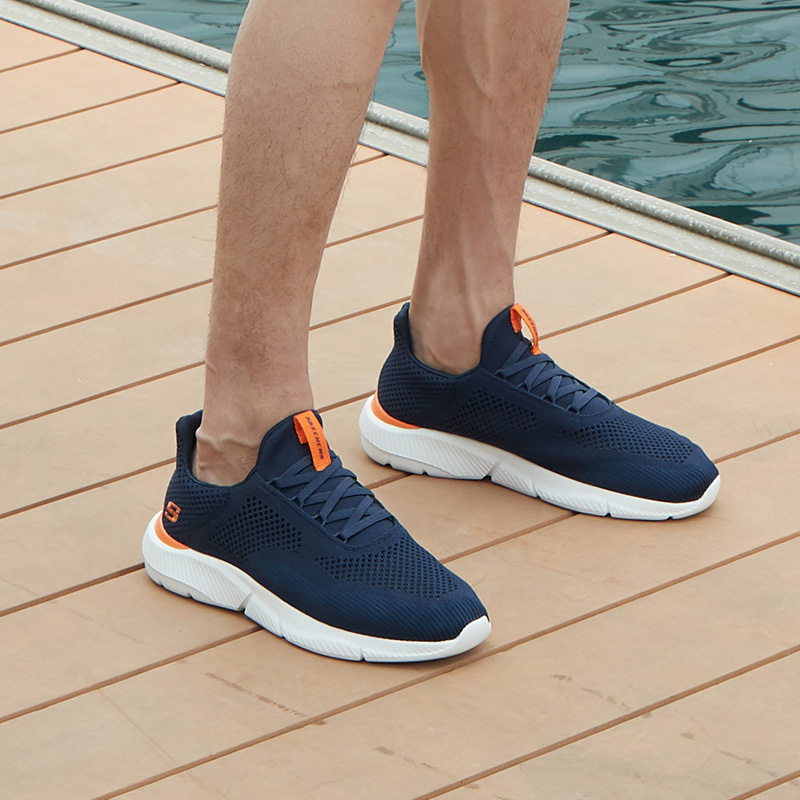 Кроссовки мужские Skechers Ingram Casual синие, 42 EU