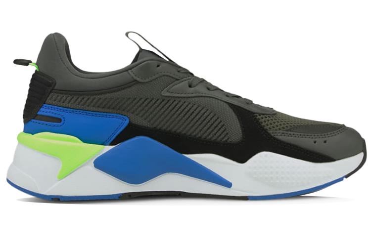 Кроссовки мужские PUMA RS X Reinvention Low Top серые, синие, белые, 38 EU