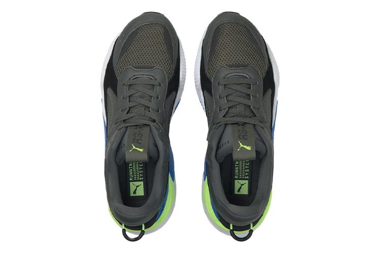 Кроссовки мужские PUMA RS X Reinvention Low Top серые, синие, белые, 38 EU