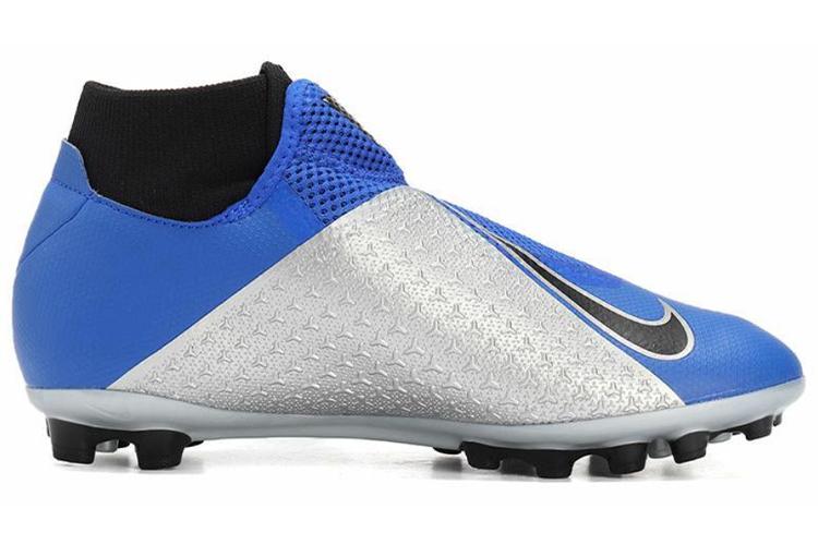 Футбольные бутсы мужские Nike Phantom Vision Academy DF AG, blue black, 44.5 EU