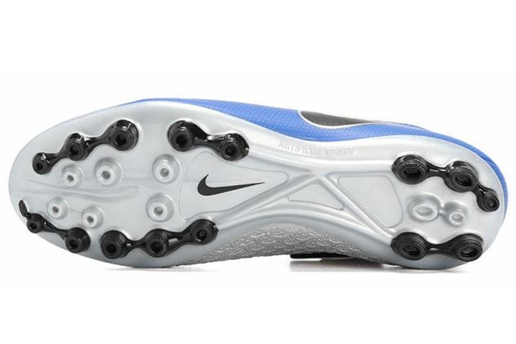 Футбольные бутсы мужские Nike Phantom Vision Academy DF AG, blue black, 44.5 EU