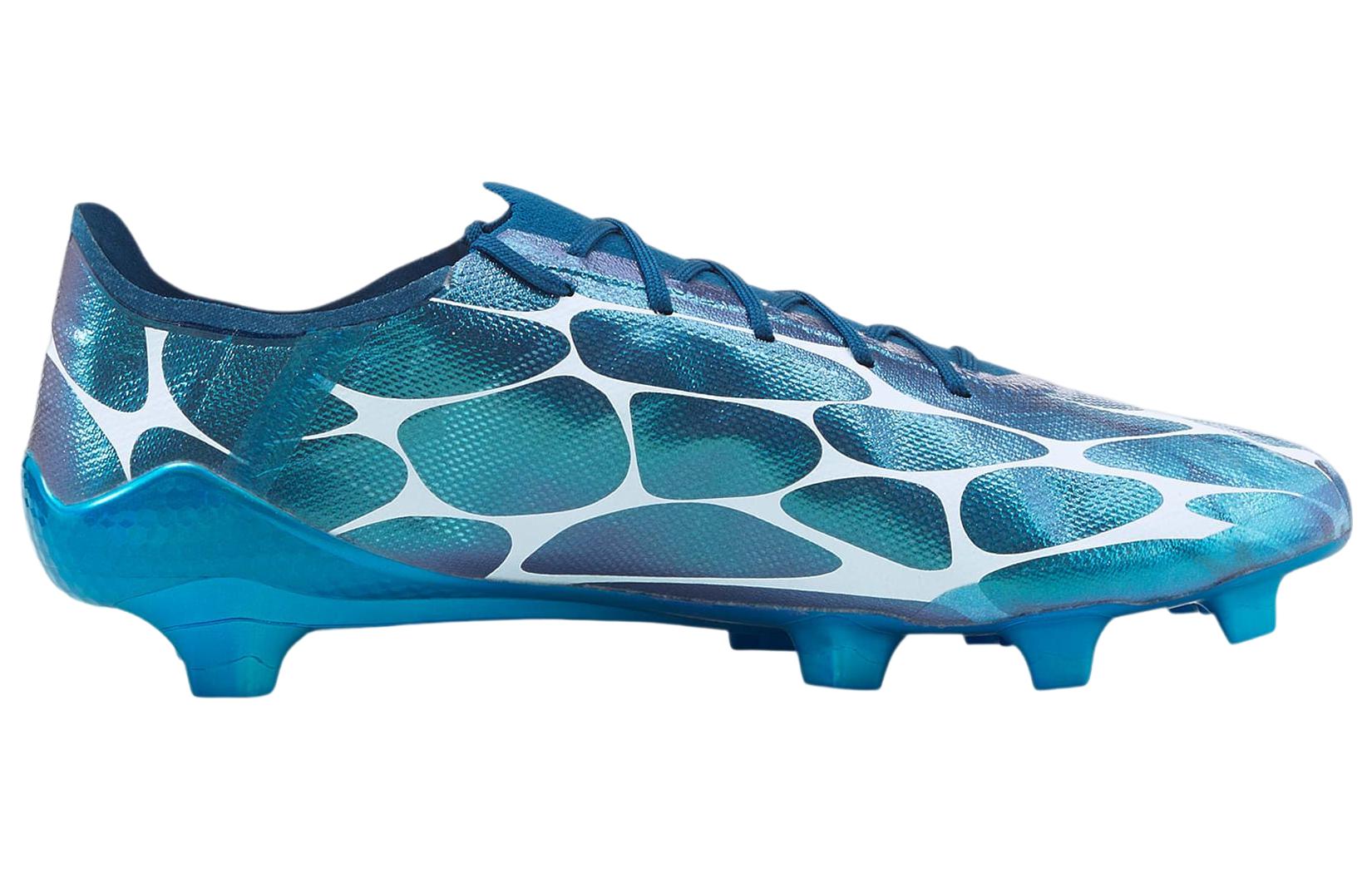 Футбольные бутсы мужские PUMA Ultra SL Glow FG, arctic ice, 43 EU