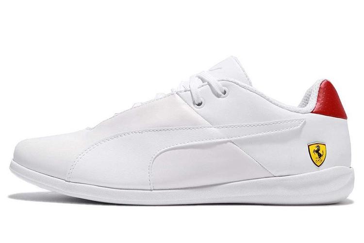 Кроссовки мужские PUMA Ferrari Future Cat белые, красные, 42 EU