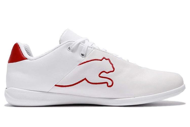 Кроссовки мужские PUMA Ferrari Future Cat белые, красные, 42 EU
