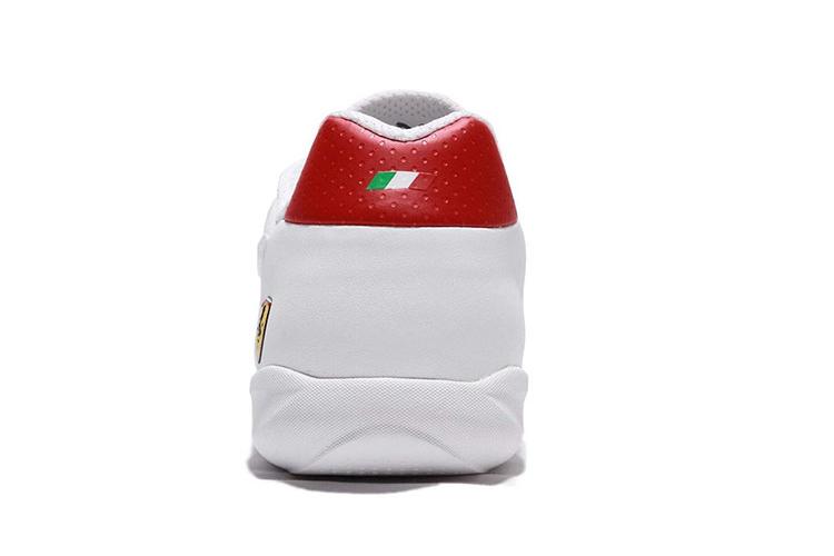 Кроссовки мужские PUMA Ferrari Future Cat белые, красные, 42 EU