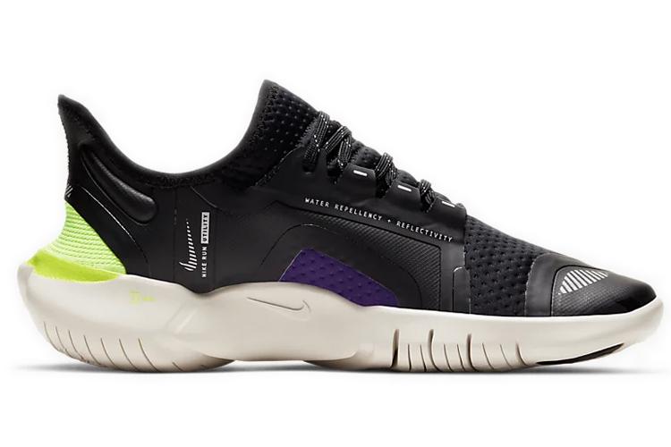 Кроссовки женские Nike Free RN 5 Shield черные, 35.5 EU