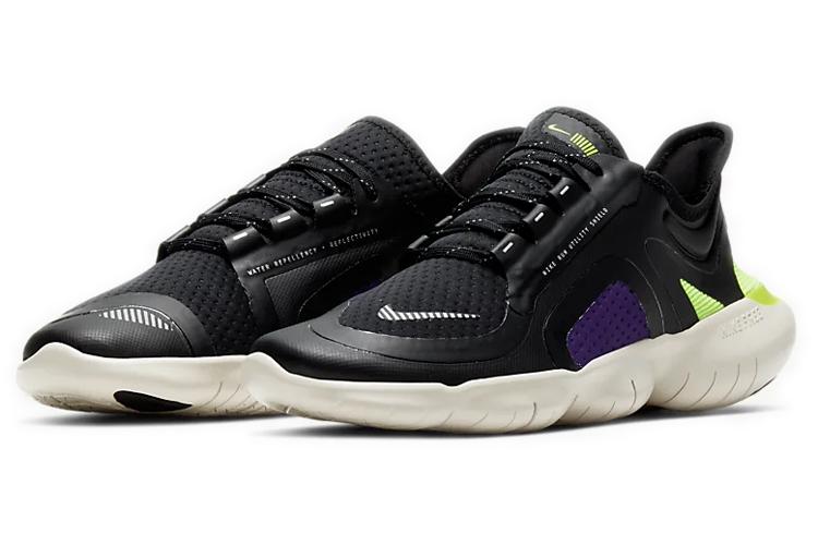 Кроссовки женские Nike Free RN 5 Shield черные, 35.5 EU