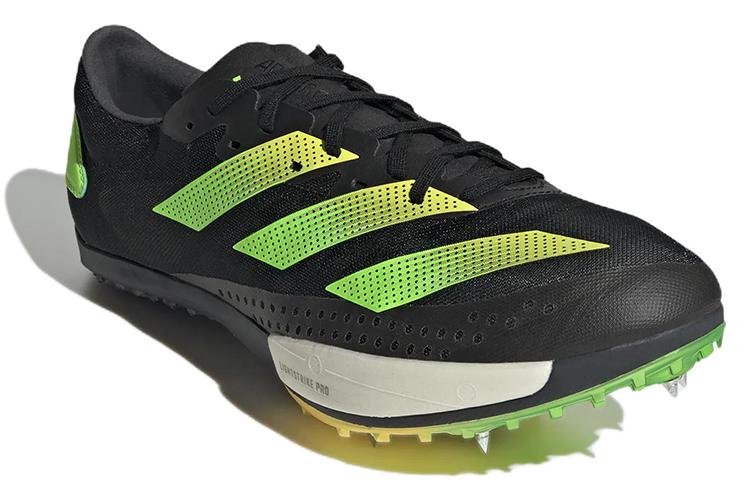 Шиповки унисекс Adidas Adizero Ambition черные, 40 2/3 EU